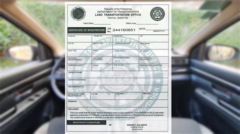 pfreg cr|The Land Transportation Office is making changes to .